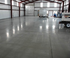 Polished Concrete Garage Floors